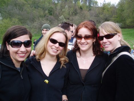 Maiwanderung 2006 an den Bärenhof in Urbach. Zum ersten Mal seit einigen Jahren keine Tour de Slucks...