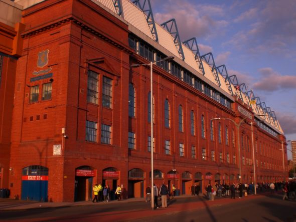 Dany, Jan und Timo auf ChampionsLeague-Kurs nach Glasgow. Bei den Rangers reichte es nicht �ber eine 1:2 Niederlage nach F�hrung des VfB hinaus...